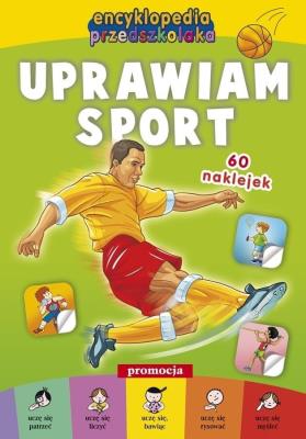 Okładka książki Encyklopedia przedszkolaka - Uprawiam sport