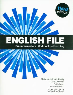 English File 3E Pre-Intermediate Workbook. Autor: Latham-Koenig Christina, Oxenden Clive. SmakLiter.pl Okładka książki English File 3E Pre-Intermediate Workbook