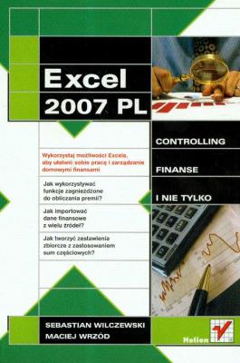 Okładka książki Excel 2007 PL Controling finanse i nie tylko