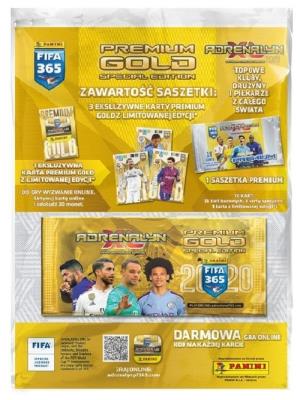 FIFA 365 Adrenalyn XL 2020 saszetka Premium Gold. Wydawca: Panini. SmakLiter.pl Opakowanie FIFA 365 Adrenalyn XL 2020 saszetka Premium Gold