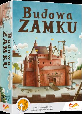 GRA BUDOWA ZAMKU. Autor: Ehrhard Dominique. SmakLiter.pl Okładka książki GRA BUDOWA ZAMKU