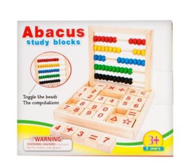 Opakowanie Gra edukacyjna drewniane liczmany kostki