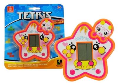 Gra Elektroniczna Tetris Gwiazdka Czerwona. Wydawca: Lean Toys. SmakLiter.pl Opakowanie Gra Elektroniczna Tetris Gwiazdka Czerwona