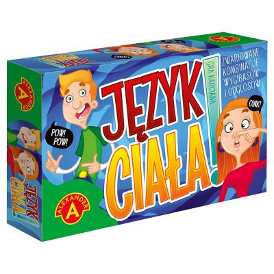 GRA JĘZYK CIAŁA. Wydawca: ALEXANDER GRY. SmakLiter.pl Opakowanie GRA JĘZYK CIAŁA