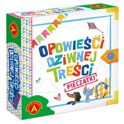 GRA OPOWIEŚCI DZIWNEJ TREŚCI PIECZĄTKI. Wydawca: ALEXANDER GRY. SmakLiter.pl Opakowanie GRA OPOWIEŚCI DZIWNEJ TREŚCI PIECZĄTKI
