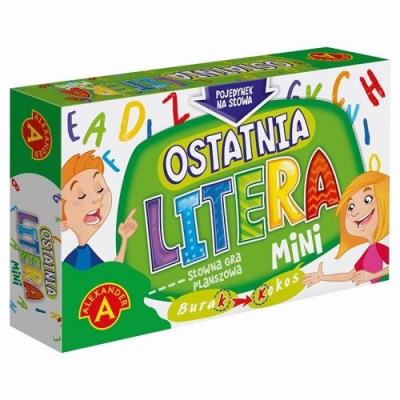 GRA OSTATNIA LITERA MINI. Wydawca: ALEXANDER GRY. SmakLiter.pl Opakowanie GRA OSTATNIA LITERA MINI