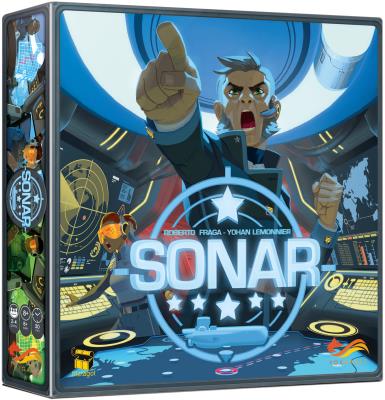 GRA SONAR. Autor: Fraga Roberto, YOHAN LEMONNIER. SmakLiter.pl Okładka książki GRA SONAR