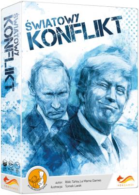 Gra - Światowy konflikt (oprawa miękka). Autor: Tahta Rikki, Games La Mame. SmakLiter.pl Okładka książki Gra - Światowy konflikt (oprawa miękka)