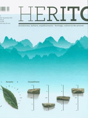 Herito nr 36 Karpaty. Wydawca: Międzynarodowe Centrum Kultury Kraków. SmakLiter.pl Opakowanie Herito nr 36 Karpaty