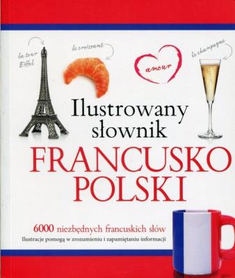 Okładka książki Ilustrowany słownik francusko-polski (różowy)