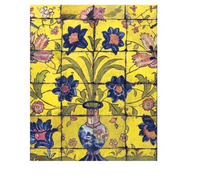 Opakowanie Karnet 17x14cm z kopertą Panel of glazed tiles