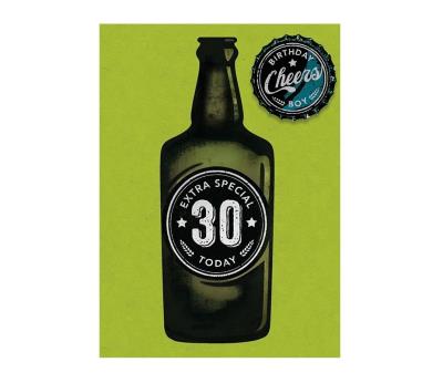 Opakowanie Karnet B6 z kopertą Urodziny 30