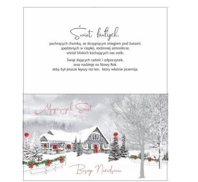 Opakowanie Karnet Boże Narodzenie + koperta ARGUS