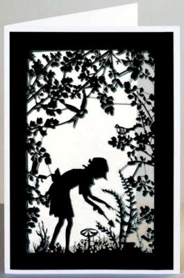 Opakowanie Karnet HDH04 wycinany + koperta Ogrodnictwo