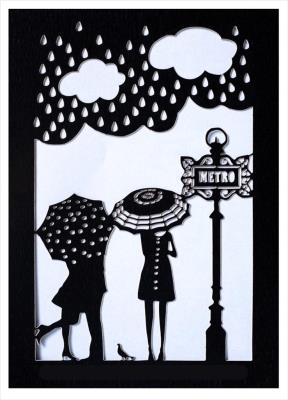 Opakowanie Karnet HDH15 wycinany + koperta Ulewa