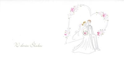 Karnet Ślub DL S19 - Para Młoda serce. Wydawca: MAK. SmakLiter.pl Opakowanie Karnet Ślub DL S19 - Para Młoda serce