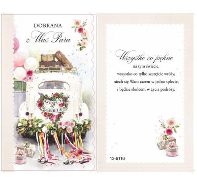 Opakowanie Karnet Ślub + koperta ARGUS