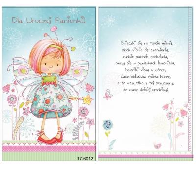 Opakowanie Karnet urodziny z kieszonką + koperta ARGUS