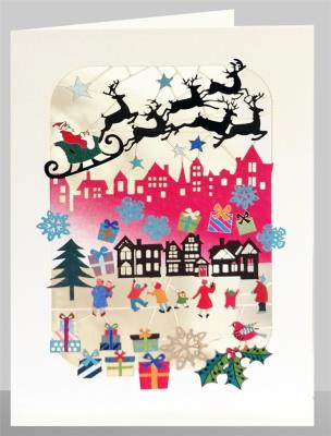 Opakowanie Karnet XP48 wycinany + koperta Święta Miasto