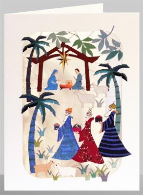 Opakowanie Karnet XP53 wycinany + koperta Święta Trzech Króli