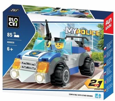 Opakowanie Klocki Blocki MyPolice 2w1 85 elementów