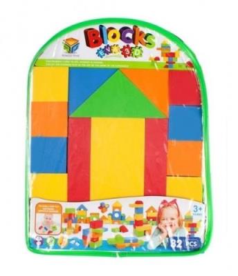 Opakowanie Klocki piankowe plecak 32el