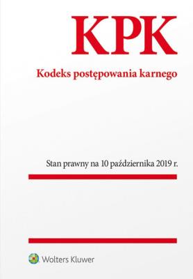 Okładka książki Kodeks postępowania karnego