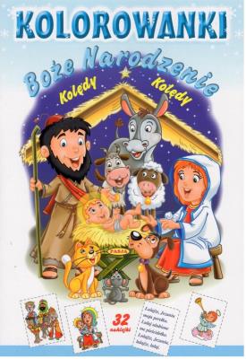 Okładka książki KOLĘDY BOŻE NARODZENIE