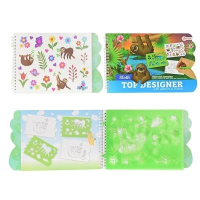 Kolorowanka - szkicownik z leniwcem z akcesoriami. Wydawca: ToiToys. SmakLiter.pl Opakowanie Kolorowanka - szkicownik z leniwcem z akcesoriami