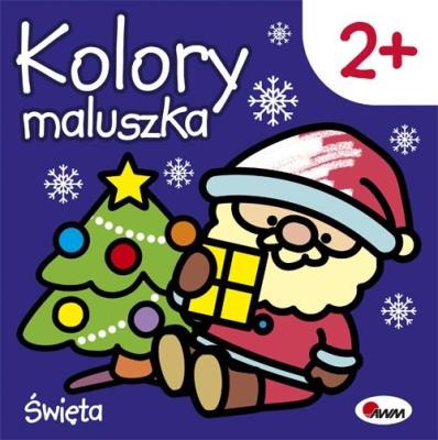 Kolory maluszka Święta. Autor: Kozera Piotr. SmakLiter.pl Okładka książki Kolory maluszka Święta