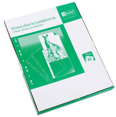 Opakowanie Koszulka A4 w kartonie 55mic 100szt D.RECT