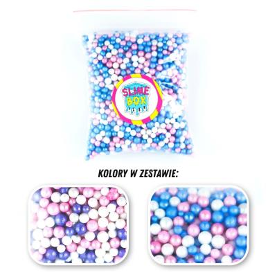 Opakowanie KULKI STYROPIANOWE ZESTAW NR 2 - 2 KOLORY (BABY BLUE/PRINCESKA)