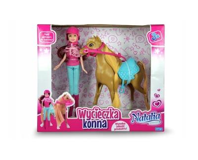 Opakowanie Lalka Natalia na wycieczce konnej