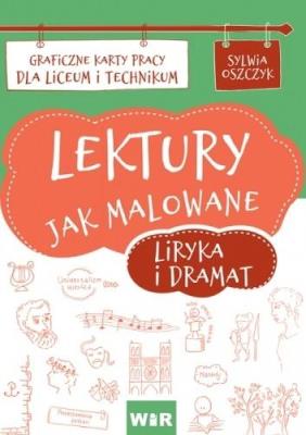 Okładka książki Lektury jak malowane - liryka i dramat KP LO