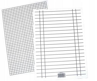 Opakowanie Liniuszek A5 kratka/linia 170g (10szt)