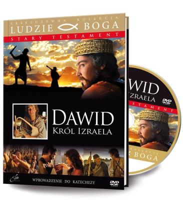 Okładka książki Ludzie Boga. Dawid Król Izraela DVD + książka
