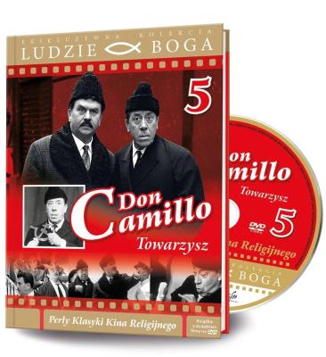 Ludzie Boga. Don Camillo. Towarzysz DVD + książka. Autor: Julien Duvivier. SmakLiter.pl Okładka książki Ludzie Boga. Don Camillo. Towarzysz DVD + książka