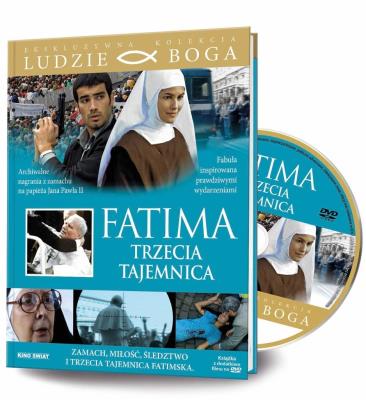 Ludzie Boga. Fatima. Trzecia tajemnica DVD+książka. Autor:   Praca zbiorowa. SmakLiter.pl Okładka książki Ludzie Boga. Fatima. Trzecia tajemnica DVD+książka