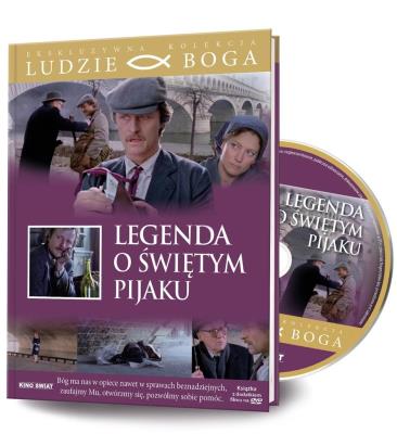 Okładka książki Ludzie Boga. Legenda o Świętym Pijaku DVD+ książka