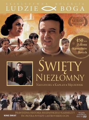 Ludzie Boga. Święty niezłomny DVD + książka. Autor: Pablo Moreno. SmakLiter.pl Okładka książki Ludzie Boga. Święty niezłomny DVD + książka