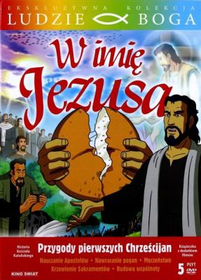 Okładka książki Ludzie Boga. W imię Jezusa 5 DVD + ksiażka