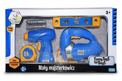 Opakowanie Mały majsterkowicz - Zestaw narzędzi z wiertarką