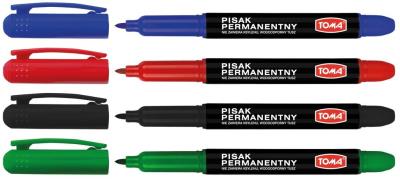 Marker do CD permanentny mix TOMA. Wydawca: TOMA. SmakLiter.pl Opakowanie Marker do CD permanentny mix TOMA