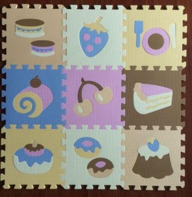 Opakowanie Mata puzzle piankowe na podłogę Jedzenie