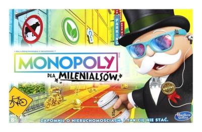 Opakowanie Monopoly dla millenialsów