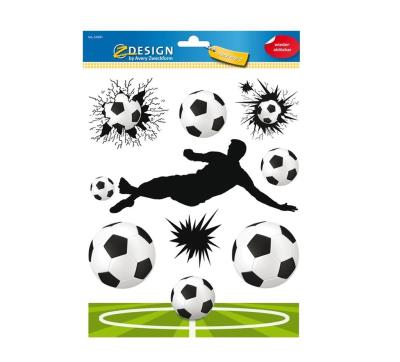 Opakowanie Naklejki na okno - Piłka nożna