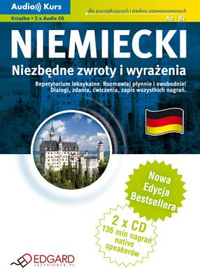 Niemiecki - Niezbędne zwroty i wyrażenia. EDGARD. Autor:   Praca zbiorowa. SmakLiter.pl Okładka książki Niemiecki - Niezbędne zwroty i wyrażenia. EDGARD