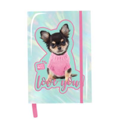 Opakowanie NOTES HOLOGRAFICZNY A5 STUDIO PETS PQD-3680