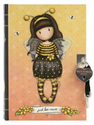 Opakowanie Notes z kłódką - Bee Loved