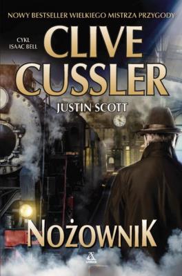 NOŻOWNIK. Autor: Clive Cussler, Scott Justin. SmakLiter.pl Okładka książki NOŻOWNIK